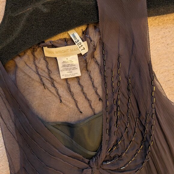 100% silk Fenn Wright Mason cocktail - Picture 6 of 6